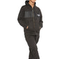 Boys DLX  Zip Contrast  Hooded Tracksuit Black