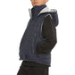 Raphael Unisex Kids Gilets Hooded Body Warmer Navy