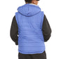 Raphael Unisex Kids Gilets Hooded Bodywarmer Blue