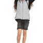 Raphael Unisex Kids Gilets Hooded Body Warmer Grey