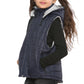 Raphael Unisex Kids Gilets Hooded Body Warmer Navy