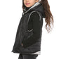Raphael Unisex Kids Gilets Hooded Body Warmer Black