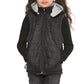 Raphael Unisex Kids Gilets Hooded Body Warmer Black