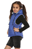Raphael Unisex Kids Gilets Hooded Bodywarmer Blue