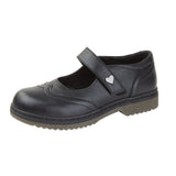 Girls Mary Jane Loafers Comfort Shoes Black Pu