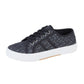 Palm Spring Ladies Canvas Trainers Black
