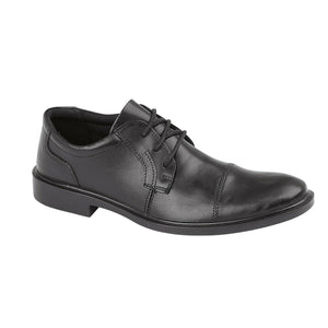 Richard Mens toe capped leather formal lace up shoe.