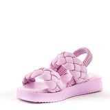 Harper Girls Kids Strappy Slingback Gladiator Sandals Purple